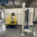 B-317: Nordson Colormax Powder Booth System 2’-8” W x 5’-2” H Opening